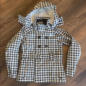 North Face Houndstooth Ski Recco Jacket 